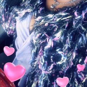 SHAGGY CARDIGAN. Worn once